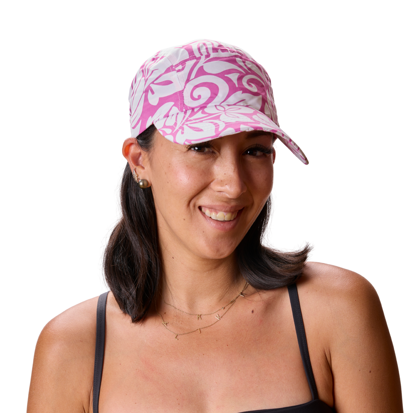 Miss Pinky Aloha Big Kid Crushable Hat