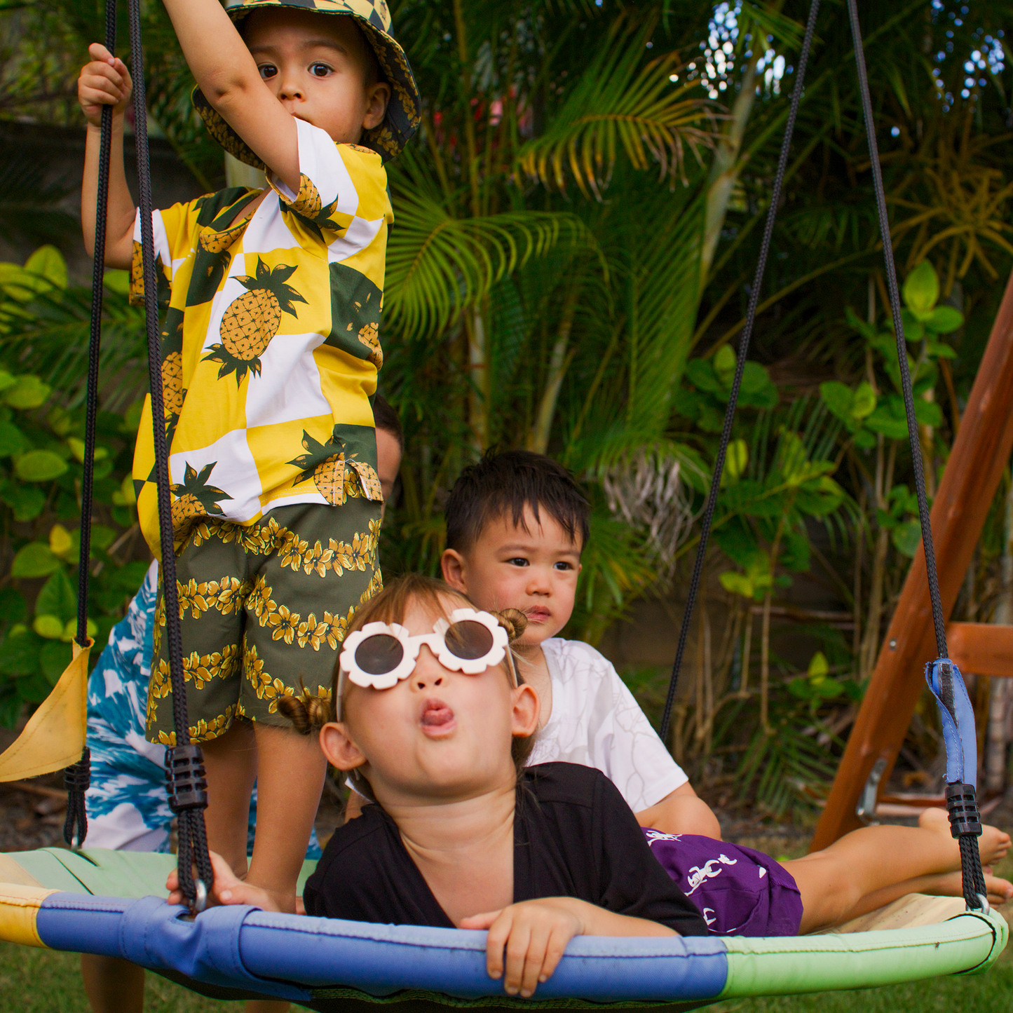 Pineapple Day Shorts