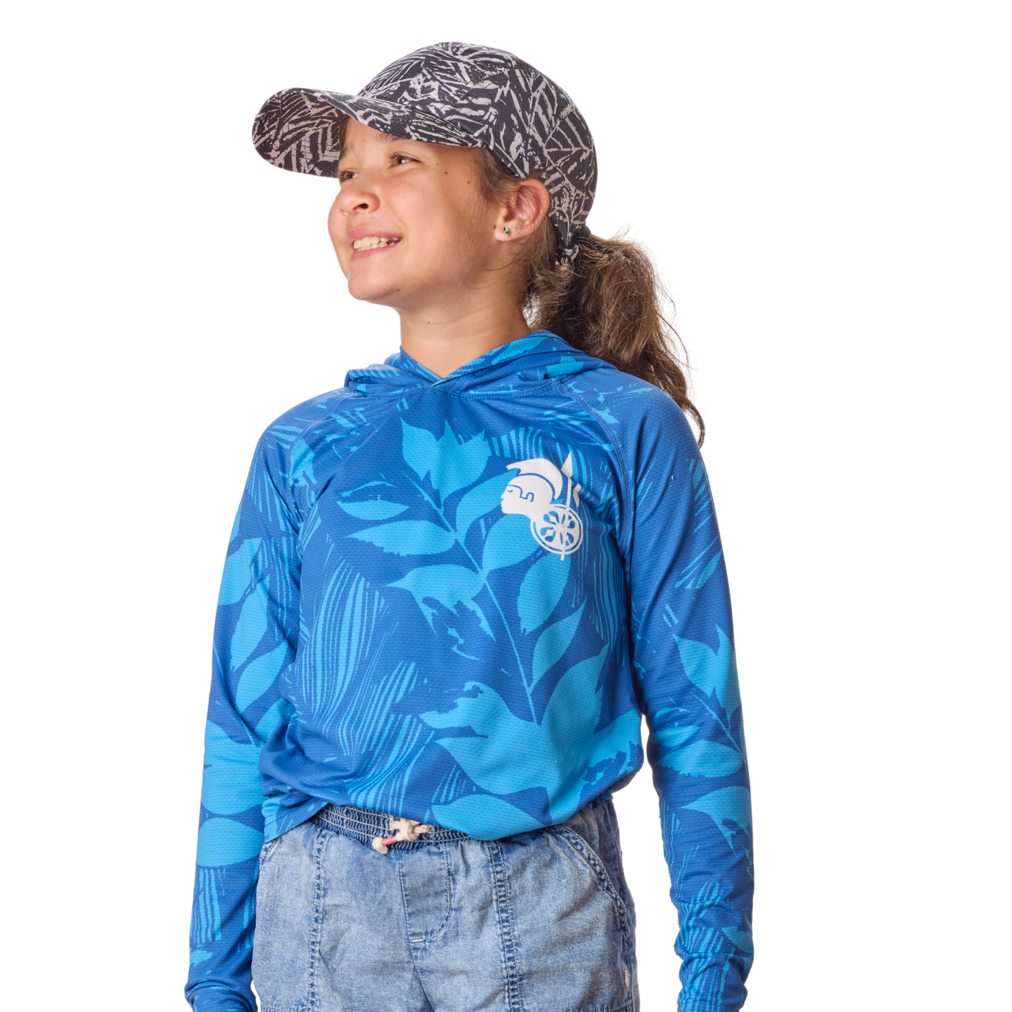 Blue 'Ohana Aloha Sun Shirt