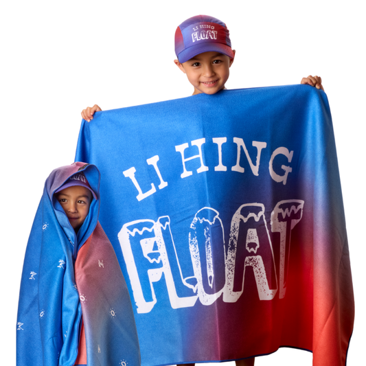 Asato x Alikaleo Park x Slowtide Performance Quick Dry Towel- Li Hing Float