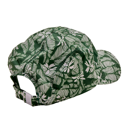 Orchid Jungle Green Crushable Hat