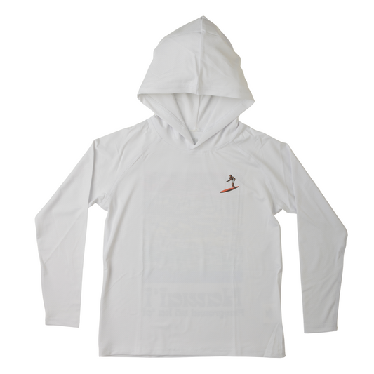 Hawai'i Playground Hooded Rainbow Aloha Sun Shirt