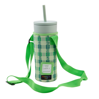 Maile Lei Green Neoprene Bottle Holder