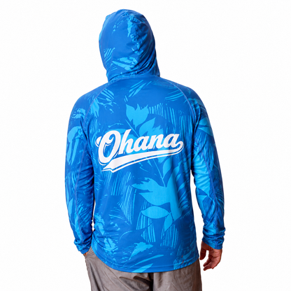 Blue 'Ohana Aloha Sun Shirt