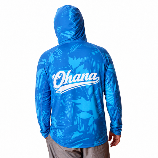 Blue 'Ohana Aloha Sun Shirt