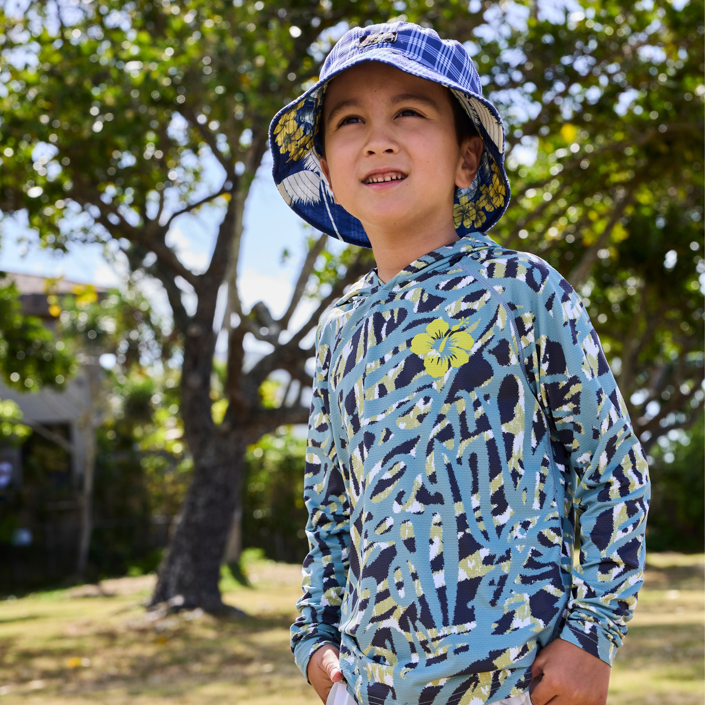 Petal Camo Aloha Sun Shirt