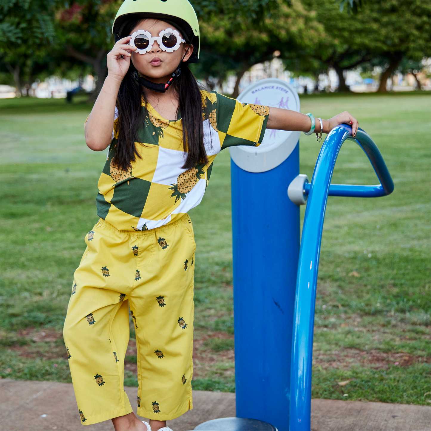 Pineapple Day Play Pants