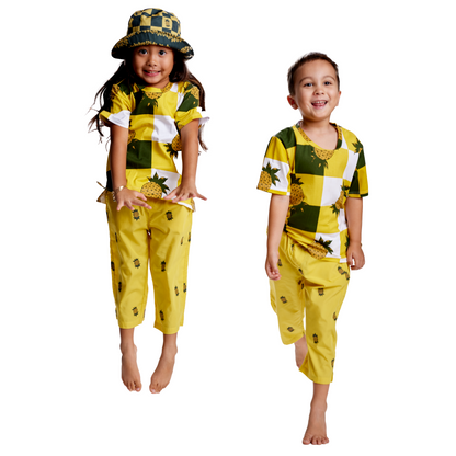 Pineapple Day Play Pants