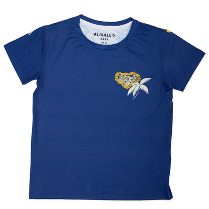 Mele Navy Short Sleeve Sun Shirt