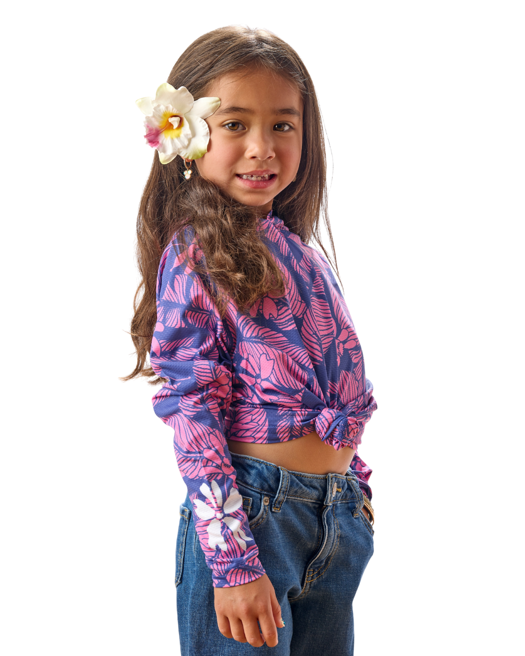 Electric Bloom Sun Shirt