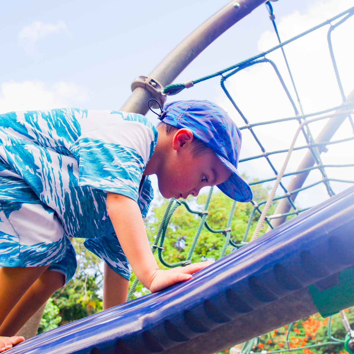 Kai Blue Crushable Hat