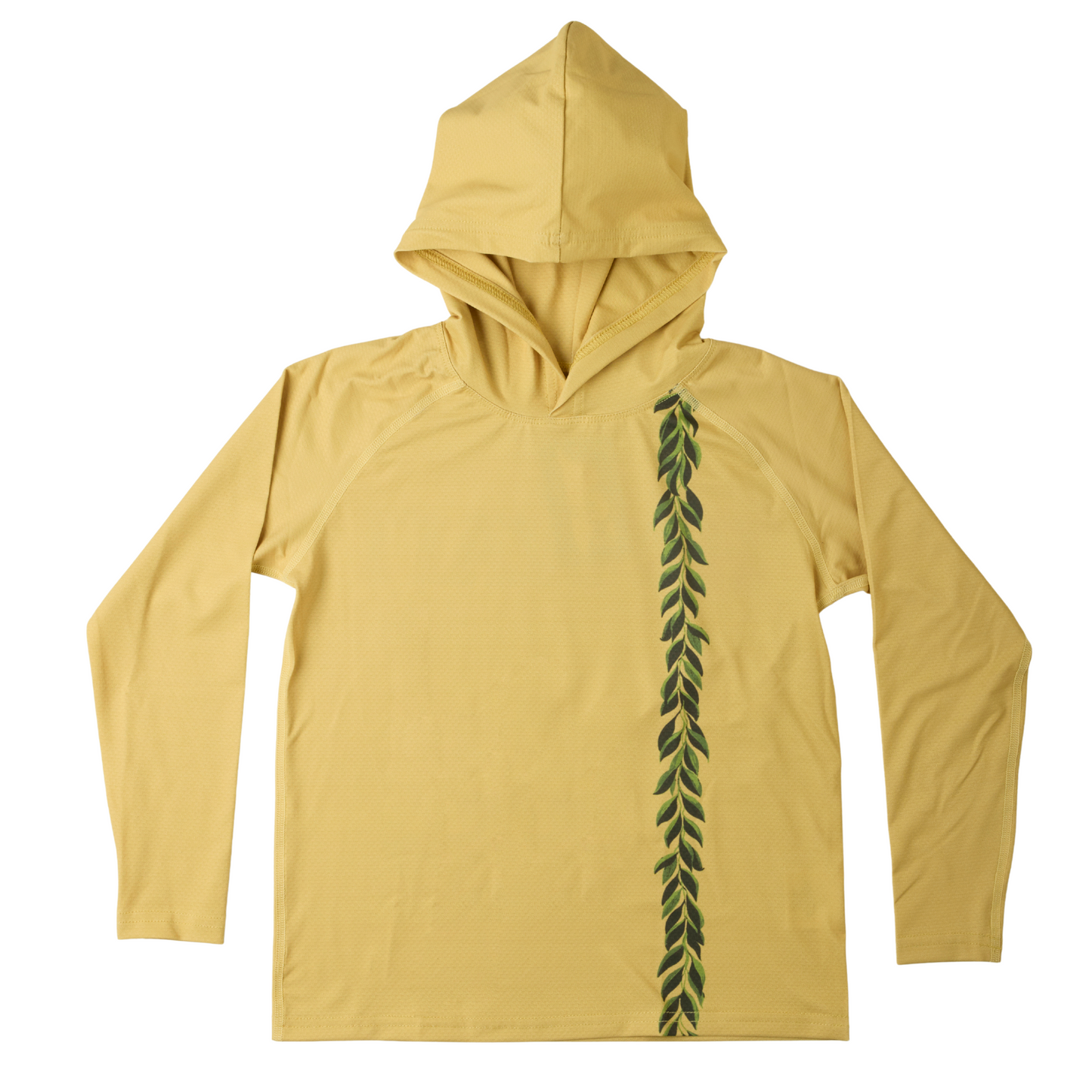 HAWAI'I Hooded Gold Aloha Sun Shirt