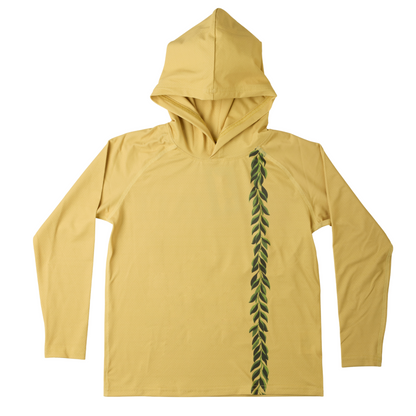HAWAI'I Hooded Gold Aloha Sun Shirt