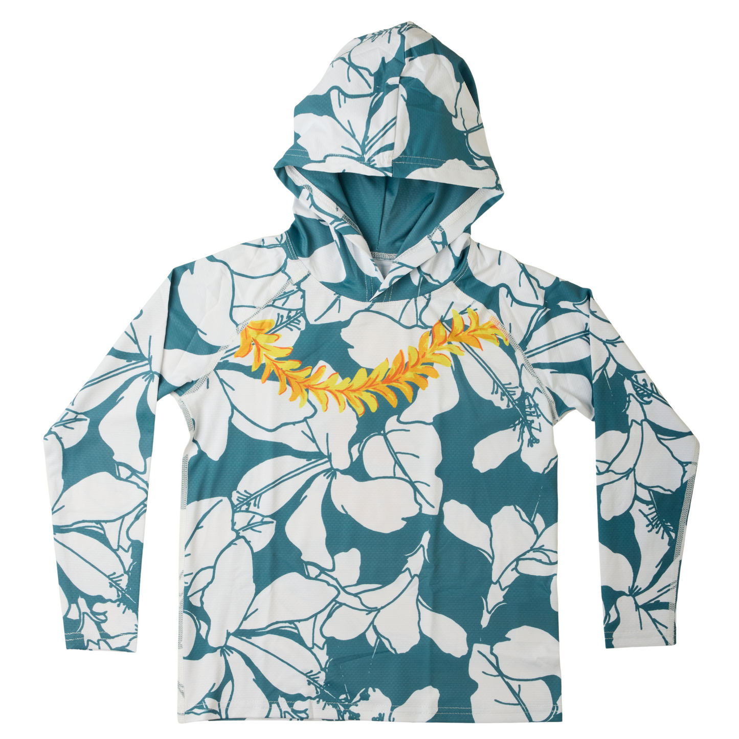 Aloha Trio Hooded Slate Aloha Sun Shirt