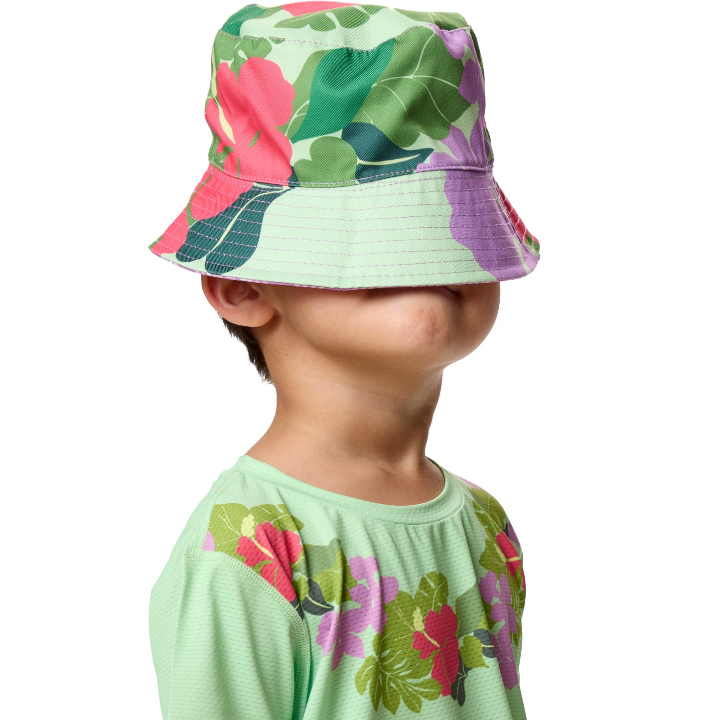 Pua Palaka Violet Bucket Hat