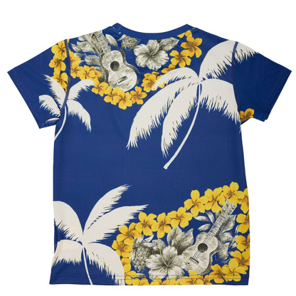 Mele Navy Short Sleeve Sun Shirt